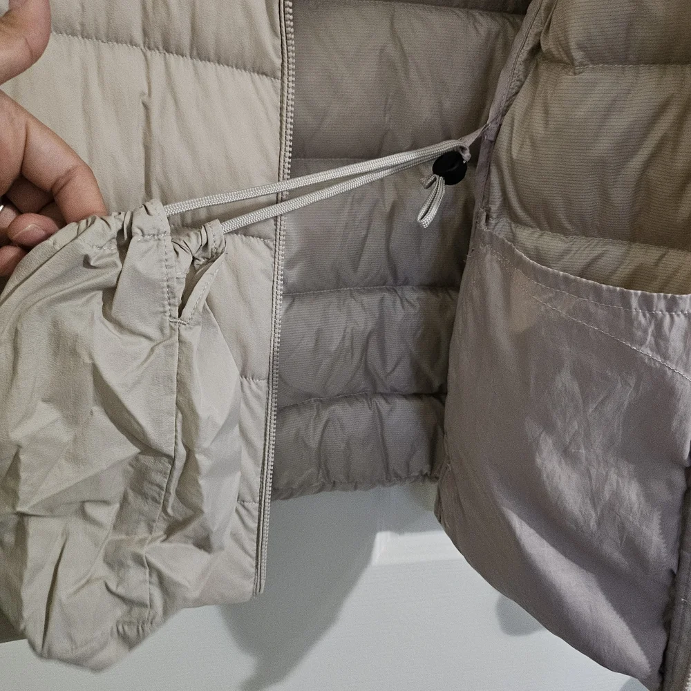 Women's Beige Puffer Jacket - Picture 4 of 10